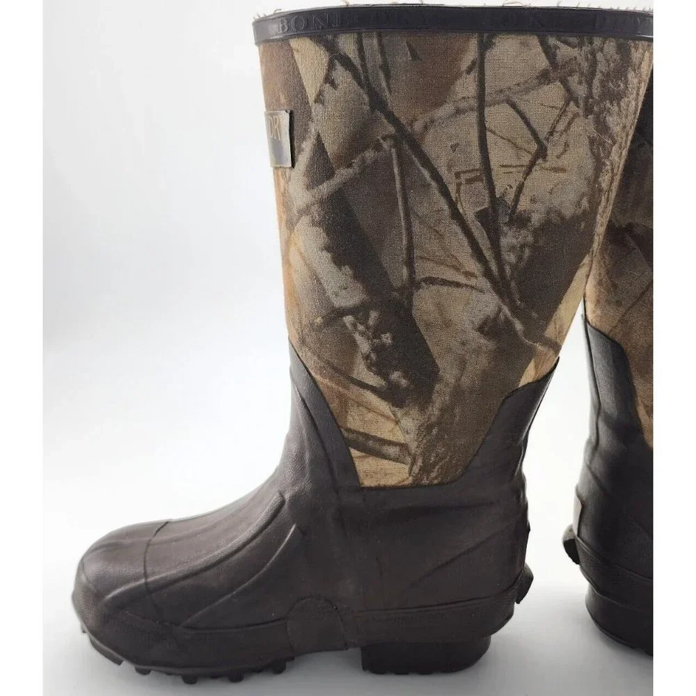 Red Head Bone Dry Boots Thinsulate 400 Gram Steel Shank‎ Realtree Hardwoods 13 Y